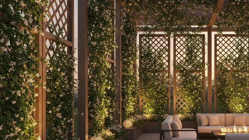 Plantes grimpantes : transformez votre terrasse en oasis